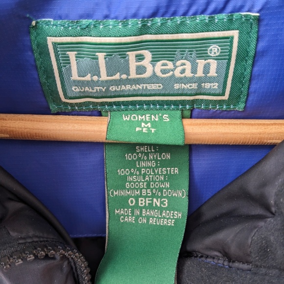 L.L. Bean Goose Down Puffer Vest - Picture 2 of 9